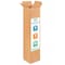 Idl Packaging 8 in x 8 in x 36 in Shipping Box, Kraft, Corrugate, Single Wall, 200#, 5 PK B-8836-5 - alternate 1